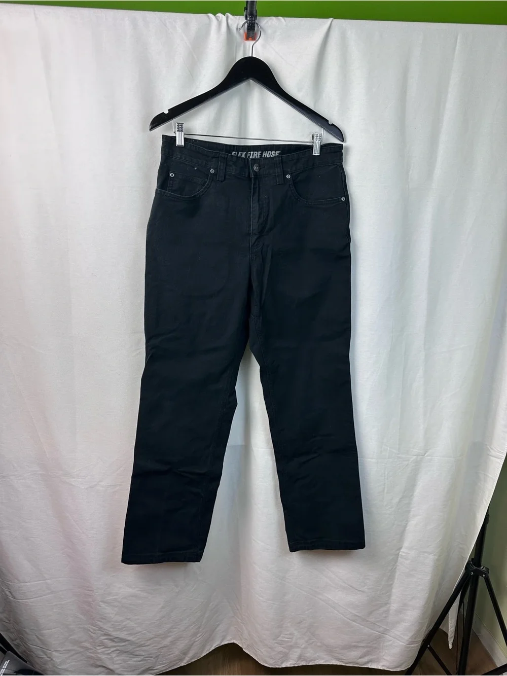Duluth Trading Co Black Straight-Leg Men's Jeans